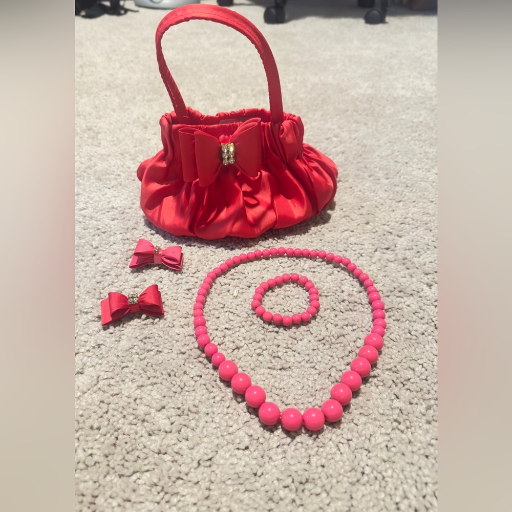Toddler girls purse and accessories